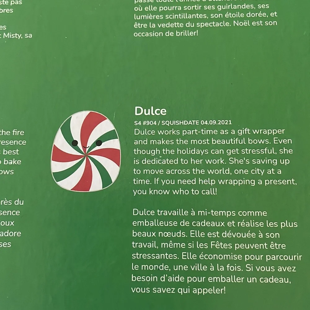 NWT HOLIDAY CLASSIC COLLECTION SQUISHMALLOWS 8 IN SET - Picture 11 of 13